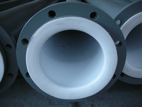 Anti-Corrosion PTFE  Tube / PTFE Lined Pipe Power Plant
