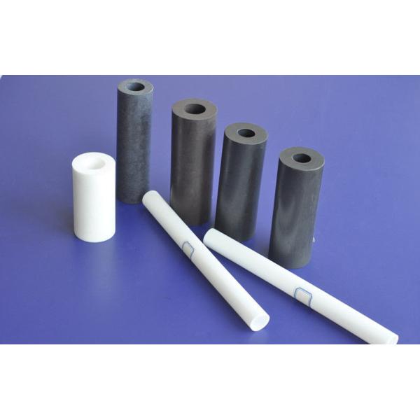White Filled PTFE  Tube / Tubing 2.10g/cm³  For Cable Jacket